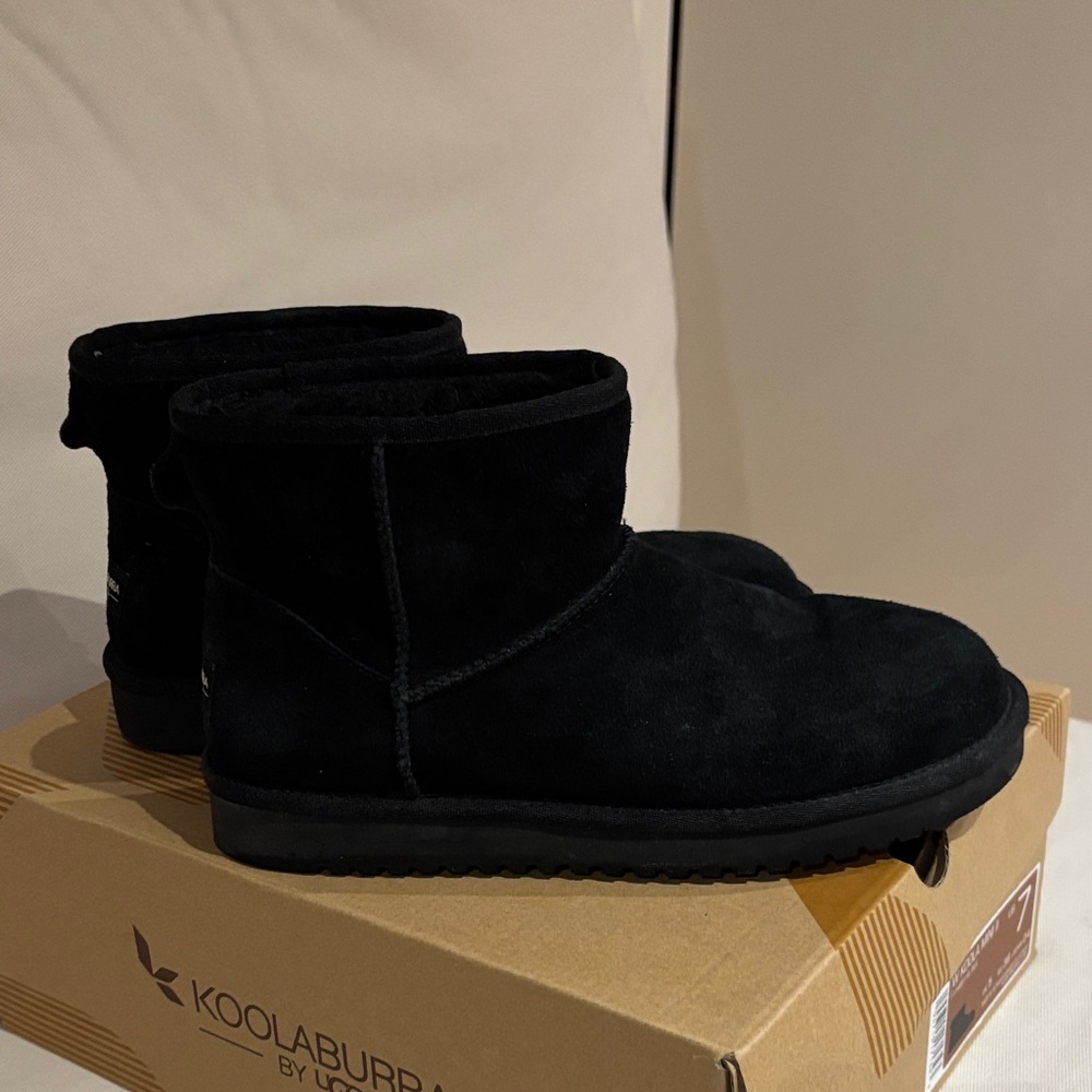 Koolaburra Black Winter Boots